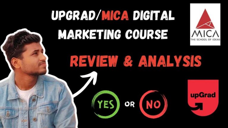 Upgrad MICA digital marketing course review