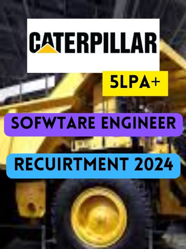 caterpillar hiring for software engineer