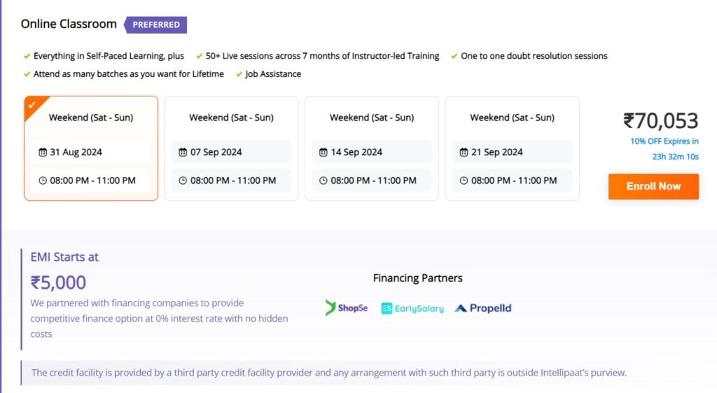 Intellipaat vs. Coursera Machine Learning Courses